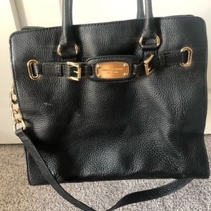 Michael Kors  Soft Leather Hamilton Large Bag